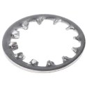 RS PRO Stainless Steel Plain Internal Tooth Shakeproof Washer, M16, DIN 6797J 187-0658