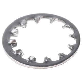 RS PRO Stainless Steel Plain Internal Tooth Shakeproof Washer, M16, DIN 6797J 187-0658
