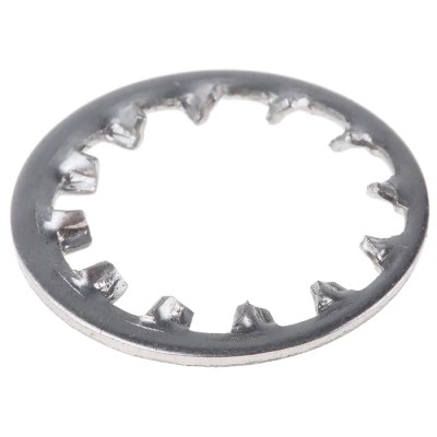 RS PRO Stainless Steel Plain Internal Tooth Shakeproof Washer, M16, DIN 6797J 187-0658