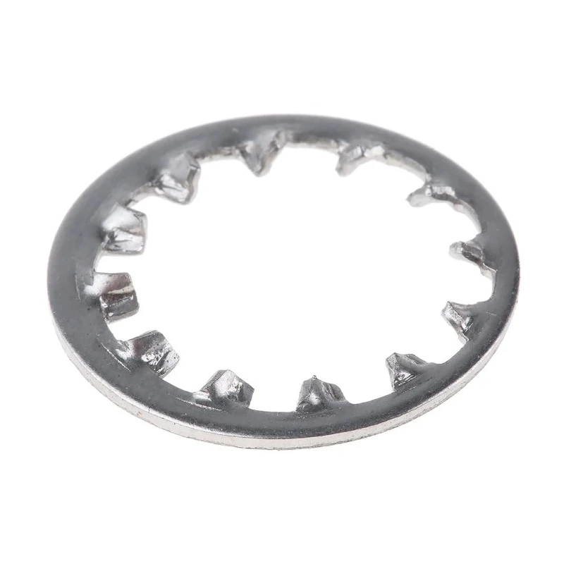RS PRO Stainless Steel Plain Internal Tooth Shakeproof Washer, M16, DIN 6797J 187-0658