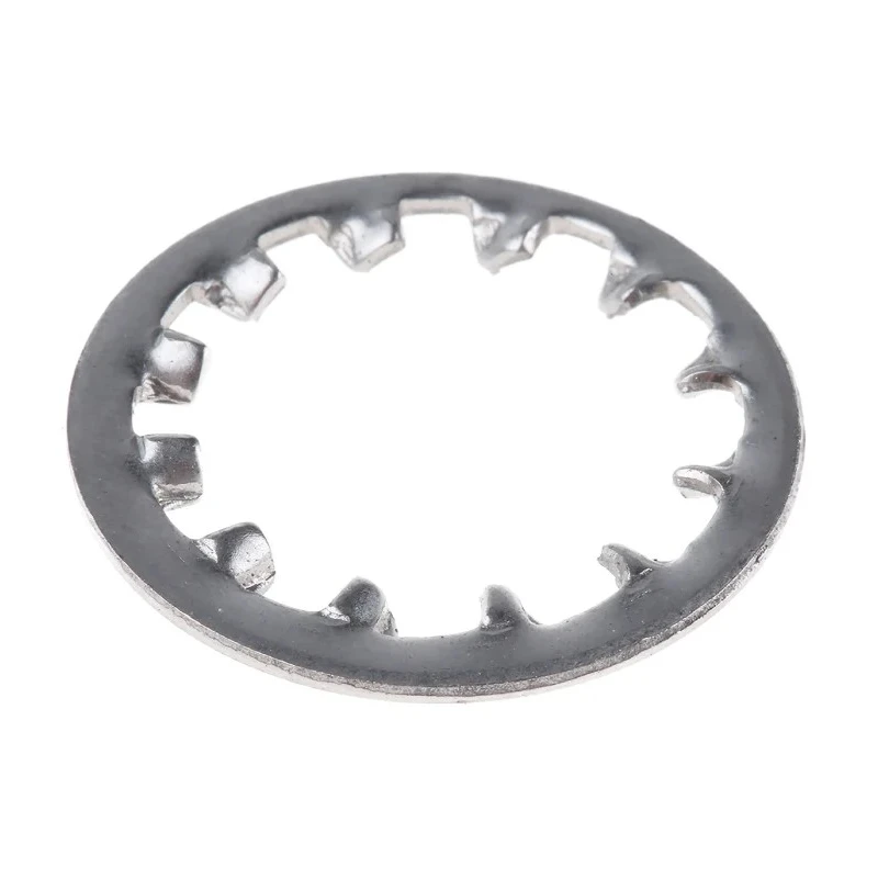 RS PRO Stainless Steel Plain Internal Tooth Shakeproof Washer, M16, DIN 6797J 187-0658