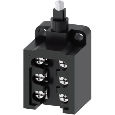 Siemens 3SE5 Series Plunger Limit Switch, 1 NO/2 NC Contact, IP20 IP10, Plastic Housing, 400V AC 3SE5250-0PC05