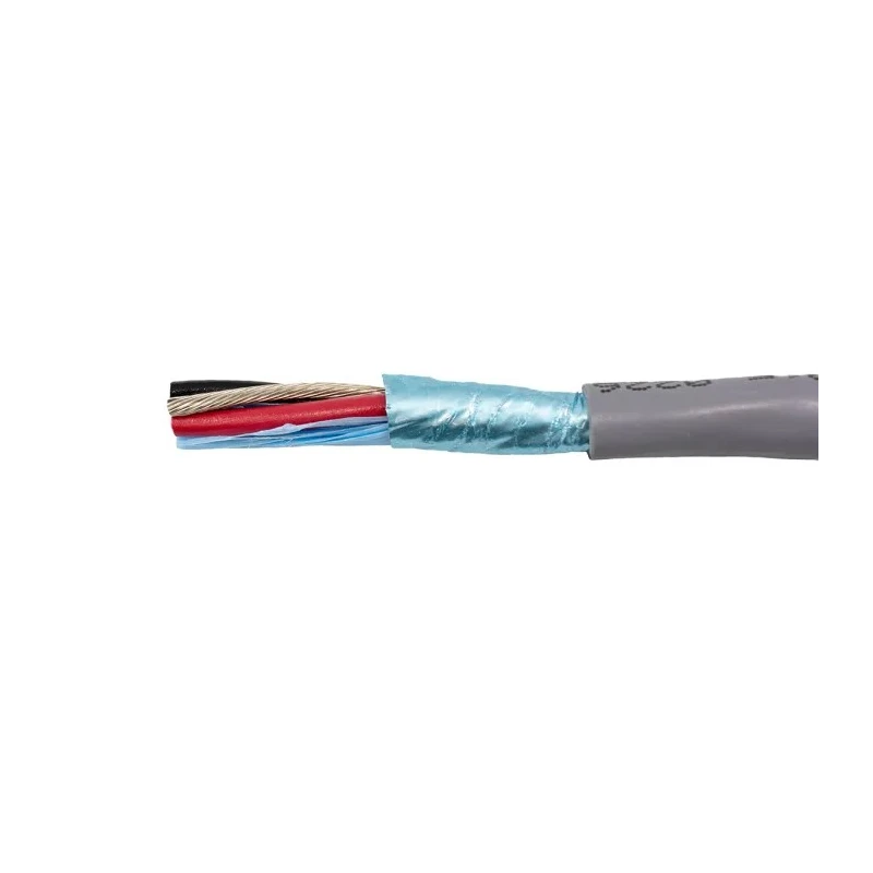 Alpha Wire Alpha Essentials Communication & Control Control Cable 2 Cores 12 AWG Screened 150V 30m Grey 2444C SL005