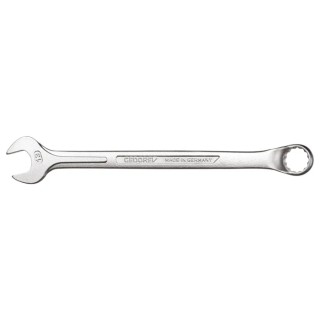 Gedore Combination Spanner 13 mm, Chrome Finish, Vanadium Steel, 185mm Overall Length, 10° Offset Angle 1 B 13