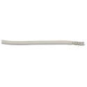 Alpha Wire Alpha Essentials Communication & Control Cable, 1 Core, 0.33mm² 22 AWG, Screened, 600V, White FEP 2834 WH005