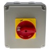 RS PRO 4-Pole Panel Mount Isolator Switch IP65 32A 15 kW IP65