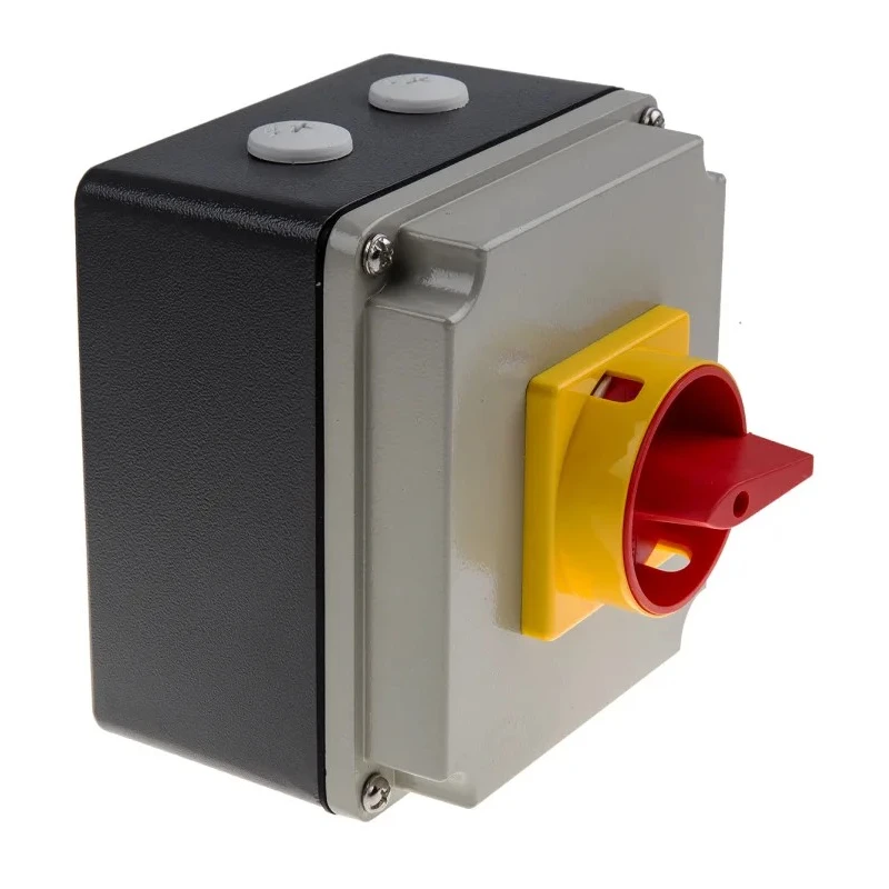 RS PRO 4-Pole Panel Mount Isolator Switch IP65 32A 15 kW IP65