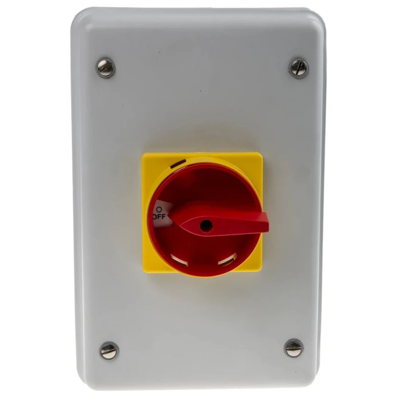 RS PRO 3-Pole Panel Mount Isolator Switch IP54 63A 18.5 kW IP54