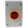 RS PRO 3-Pole Panel Mount Isolator Switch IP54 63A 18.5 kW IP54