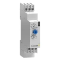 Crouzet MUR3 Series DIN Rail Timer Relay with 1 Contact, Multifunction, 12 to 240 V dc/ac, 0.1 s to 100 h