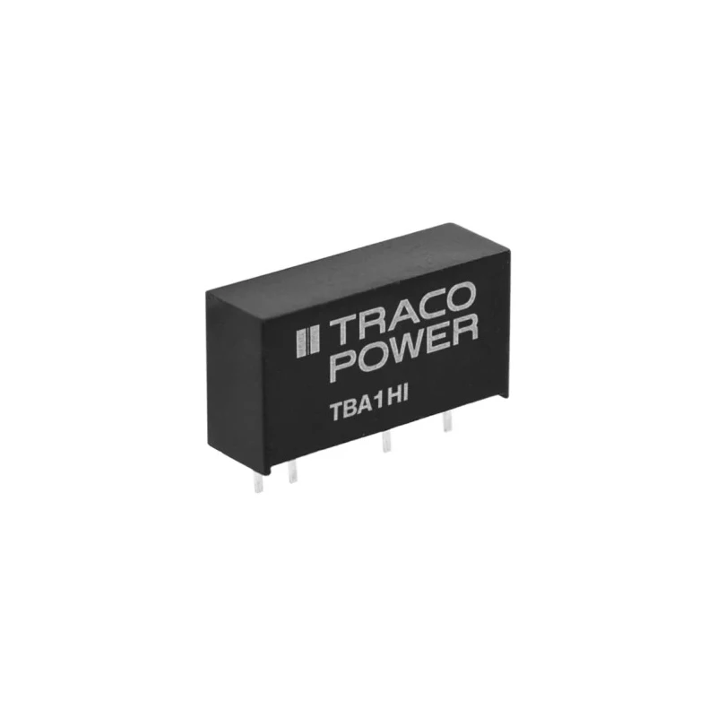 TRACOPOWER DC/DC Converter 9V dc 111mA Output 21.6-26.4V dc Input 1W SIP-7 PCB Mount TBA 1-2419HI