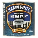 Hammerite Direct to Rust Paint Hammered Silver Finish Metal Protective Paint 2.5 L 5084801