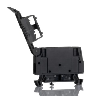 Weidmüller W Series Fused DIN Rail Terminal Black, 0.5mm² to 4 mm², 1-Level Fused, Screw, 500V, 6.3A 1886590000