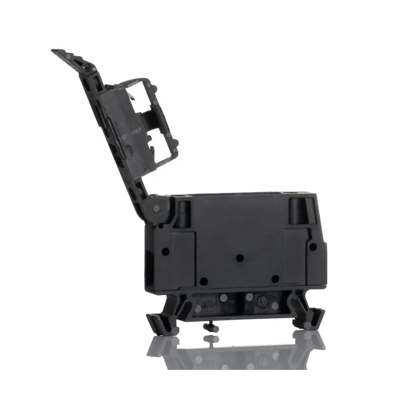 Weidmüller W Series Fused DIN Rail Terminal Black, 0.5mm² to 4 mm², 1-Level Fused, Screw, 500V, 6.3A 1886590000
