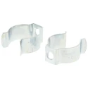 RS PRO Round Clip Type Light Clamp for Compact Fluorescent and Fluorescent Lamps with 4 mm Fixing Hole Diameter 777-7791