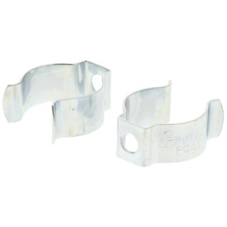 RS PRO Round Clip Type Light Clamp for Compact Fluorescent and Fluorescent Lamps with 4 mm Fixing Hole Diameter 777-7791