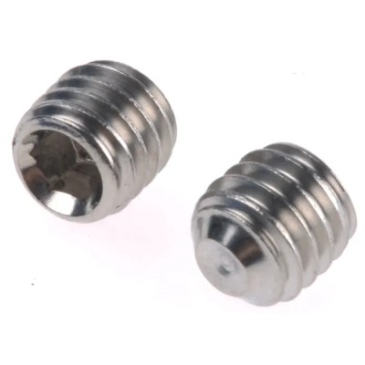 RS PRO Stainless Steel M6 x 6 mm Plain Cup Grub Screw 187-0771