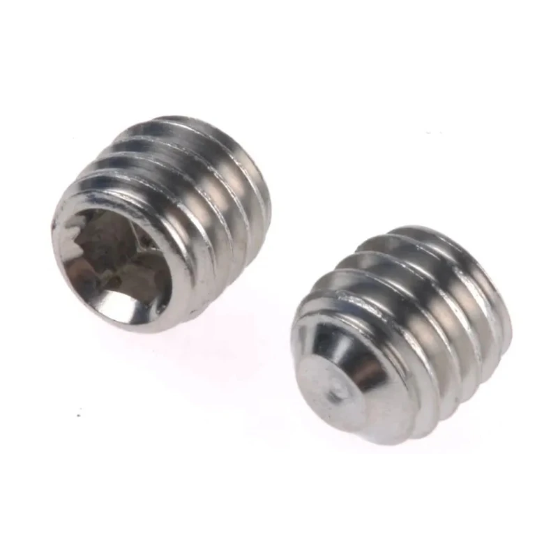 RS PRO Stainless Steel M6 x 6 mm Plain Cup Grub Screw 187-0771