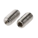 RS PRO Stainless Steel M6 x 12 mm Plain Cup Point Hexagon Grub Screw DIN 916 187-0800