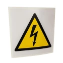 RS PRO Electrical Hazard Warning Self-Adhesive Vinyl Label 150mm x 150mm 776-0945