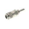 RS PRO Brass Quick Air Coupling Male ISO 228 Class A 4mm Nickel Plated 12 bar 80°C 187-8771
