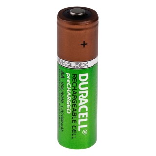 Duracell Rechargeable AA Battery 1.3 Ah Capacity Nickel Metal Hydride Chemistry 1.2 V Nominal Voltage DC1500