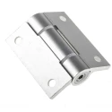 RS PRO Anodised Polyamide Friction Hinge with Fixed Pin, Screw Fixing, 55 mm x 65 mm x 4.5 mm 770-2986