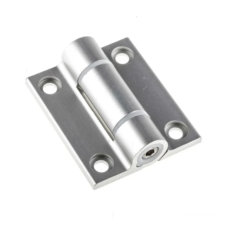RS PRO Anodised Polyamide Friction Hinge with Fixed Pin, Screw Fixing, 55 mm x 65 mm x 4.5 mm 770-2986