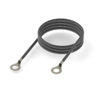 Arcol Ohmite HSC500 Series Black Hook Up Wire 12 AWG 19 x 0.45 mm Core Strands 500 mm Thermoplastic HSC500