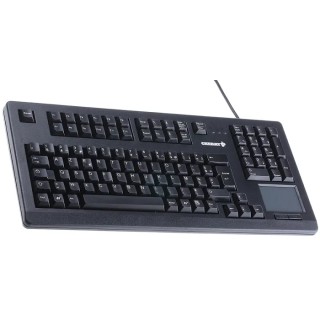 Cherry Wired USB Touchpad Keyboard AZERTY Black G80-11900LUMFR-2