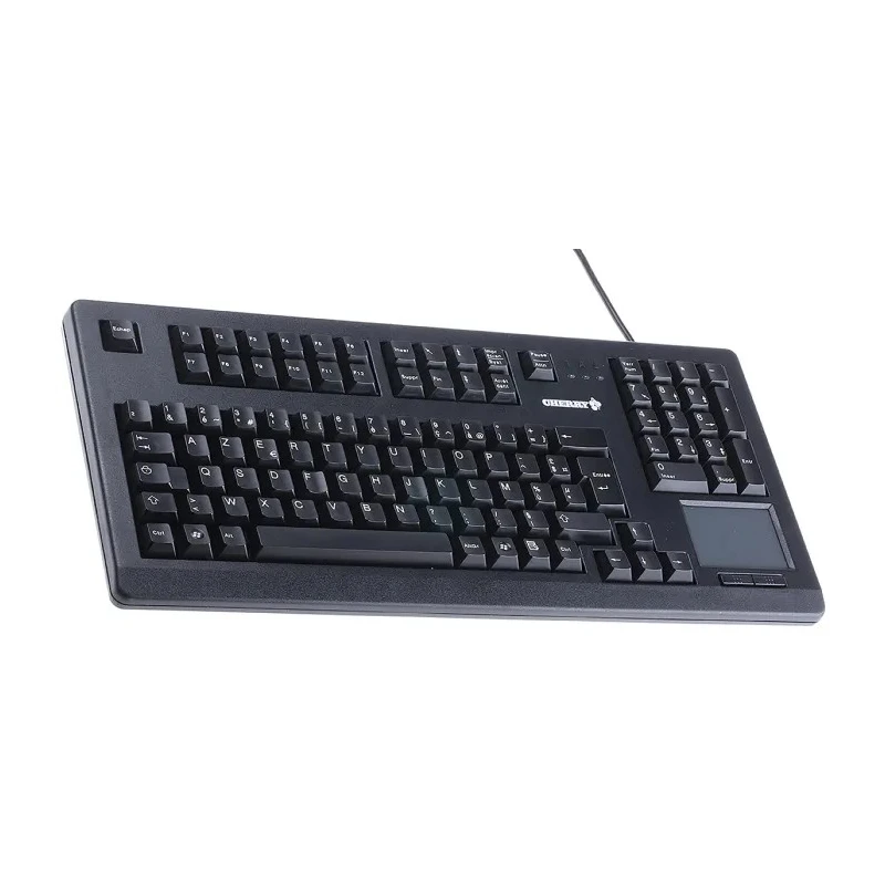Cherry Wired USB Touchpad Keyboard AZERTY Black G80-11900LUMFR-2