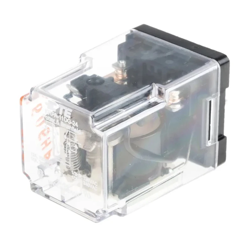 TE Connectivity Power Relay 24V DC Coil 10A Switching Current DPDT KRPA-11DG-24