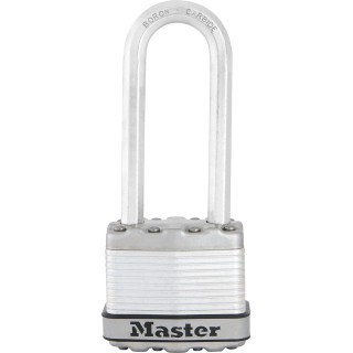 Master Lock Stainless Steel Weatherproof Keyed Alike Padlock 8 mm Shackle Diameter, 64 mm Length, 48 mm Body Width M1KALJ