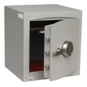 Securikey 68L Electronic Floor Safe Metallic Dark Grey Solid Steel 8mm Door Thickness SFMV-3ZE-S-S2