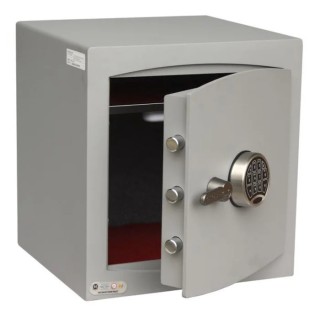 Securikey 68L Electronic Floor Safe Metallic Dark Grey Solid Steel 8mm Door Thickness SFMV-3ZE-S-S2