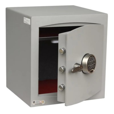 Securikey 68L Electronic Floor Safe Metallic Dark Grey Solid Steel 8mm Door Thickness SFMV-3ZE-S-S2