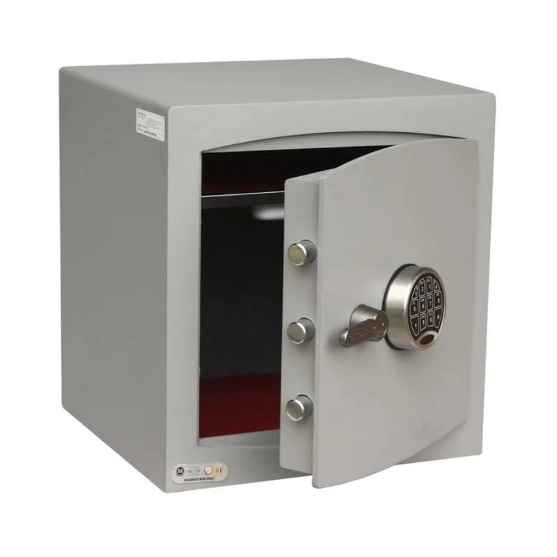 Securikey 68L Electronic Floor Safe Metallic Dark Grey Solid Steel 8mm Door Thickness SFMV-3ZE-S-S2