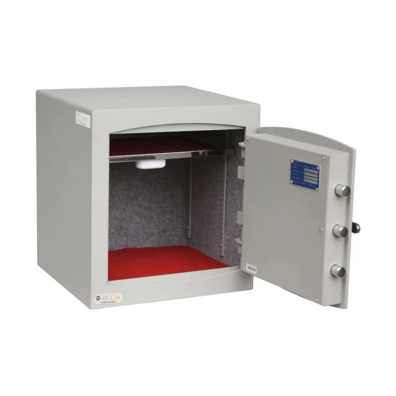 Securikey 68L Electronic Floor Safe Metallic Dark Grey Solid Steel 8mm Door Thickness SFMV-3ZE-S-S2