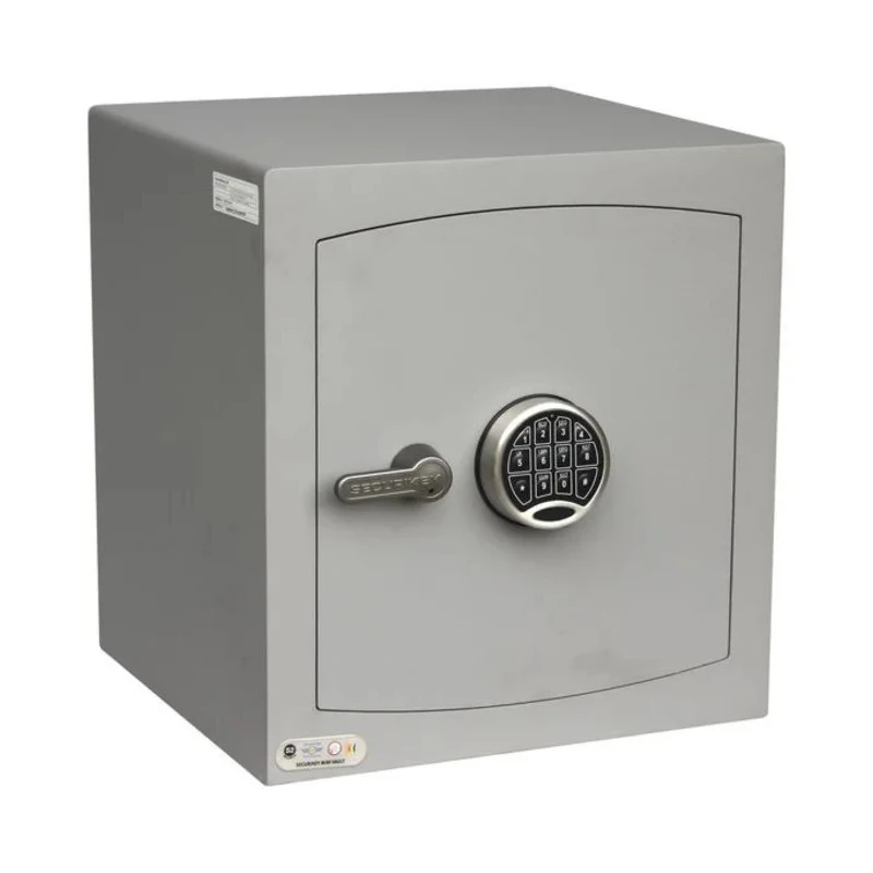 Securikey 68L Electronic Floor Safe Metallic Dark Grey Solid Steel 8mm Door Thickness SFMV-3ZE-S-S2