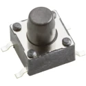 Wurth Elektronik Black Tactile Switch SPST 50mA 12V dc Surface Mount, 3.6mm Actuator Length 430182070816