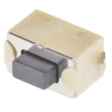 Wurth Elektronik Black Tactile Switch SPST 50mA 12 V dc Surface Mount 1.5 mm Actuator 434123050816