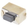 Wurth Elektronik Black Tactile Switch SPST 50mA 12 V dc Surface Mount 1.5 mm Actuator 434123050816