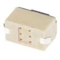 Wurth Elektronik Black Tactile Switch SPST 50mA 12 V dc Surface Mount 1.5 mm Actuator 434123050816