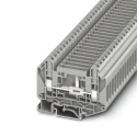 Phoenix Contact UT 6-T-HV P/P Series Test Disconnect Terminal Block Grey, 0.2mm² to 8 mm², 1-Level, Screw Termination 3070121