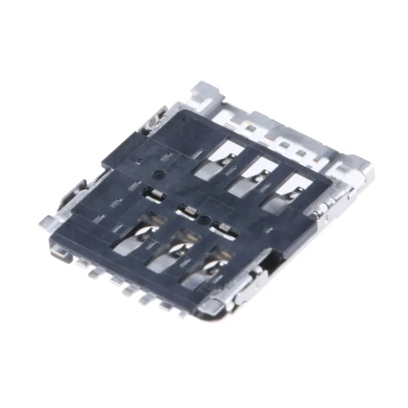 Molex 6 Way Hinged Micro SIM Memory Card Connector Surface Mount 78800-0001