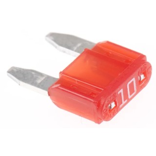 Littelfuse 10A Miniature Fast Acting Red Car Fuse 32V DC 0297010.WXNV