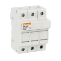 Lovato Electric 32A 690V AC 3-Pole DIN Rail Mount Fuse Holder for 10 x 38 mm FB01B3P