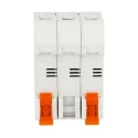 Lovato Electric 32A 690V AC 3-Pole DIN Rail Mount Fuse Holder for 10 x 38 mm FB01B3P