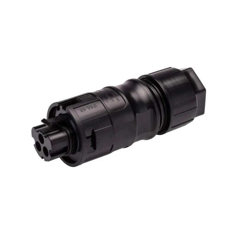 Phoenix Contact Solar Connector PRC 3-FC-MS6 8-21 Series, Male, 690V AC, 35A Current, IP66/IP68/IP69K Rated 1014498
