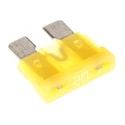 Littelfuse 20A Yellow ATO Car Fuse 32V DC Fast Acting Polyamide 66 Body 0287020.PXCN
